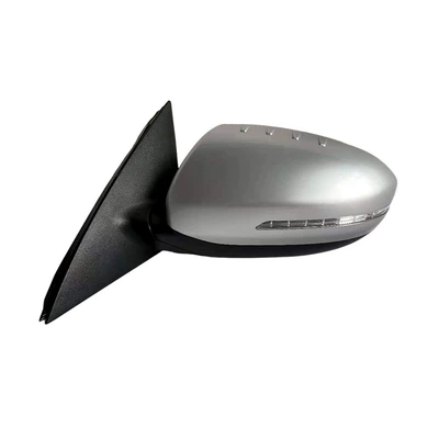 White Rearview Mirror with Foldableing Reflector, Rear mirror/rearview mirror assembly