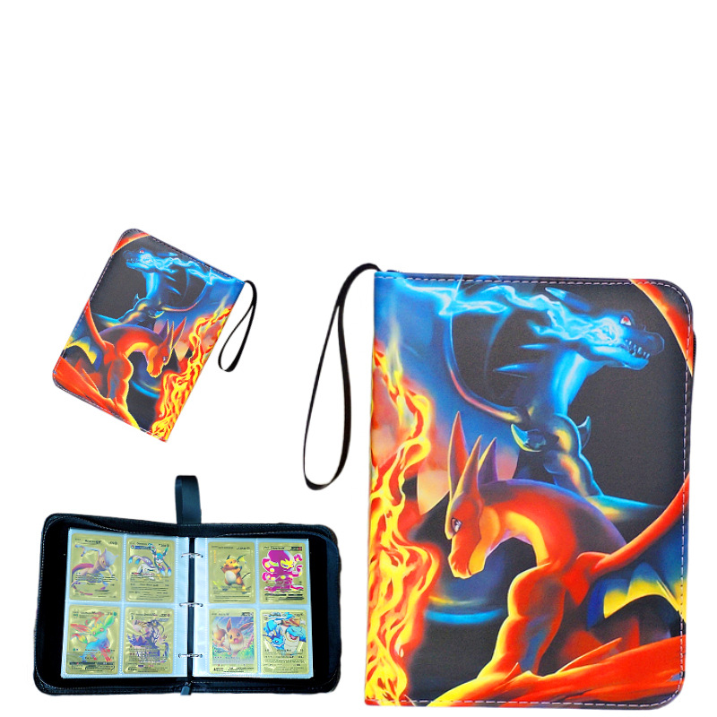 FUENTE fabricante en stock suministro baokemeng juego tarjeta colección libro Magic Baby Tarjeta de cremallera libro de almacenamiento