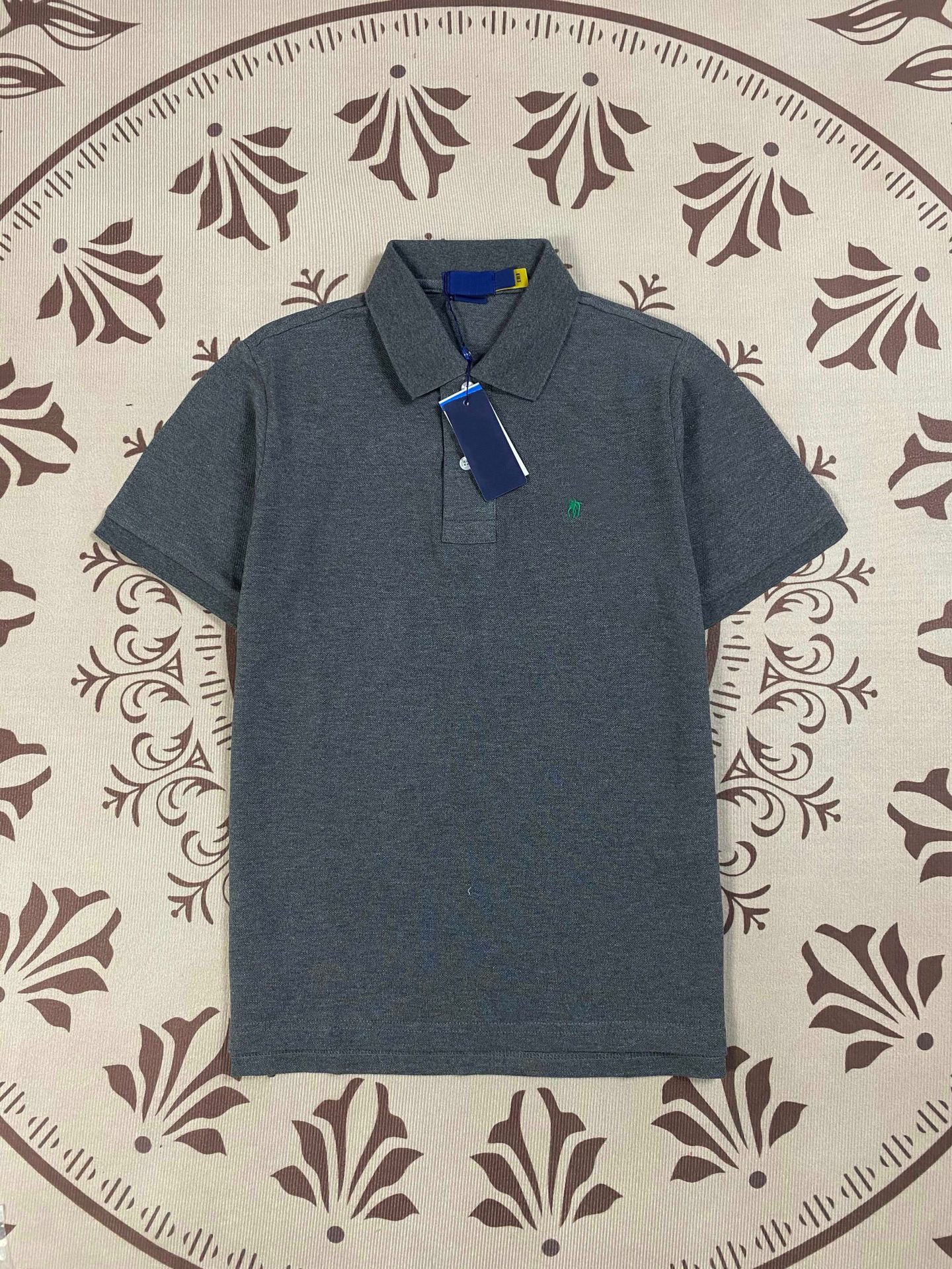 Ralph Lauren Shirt Logo Grey
