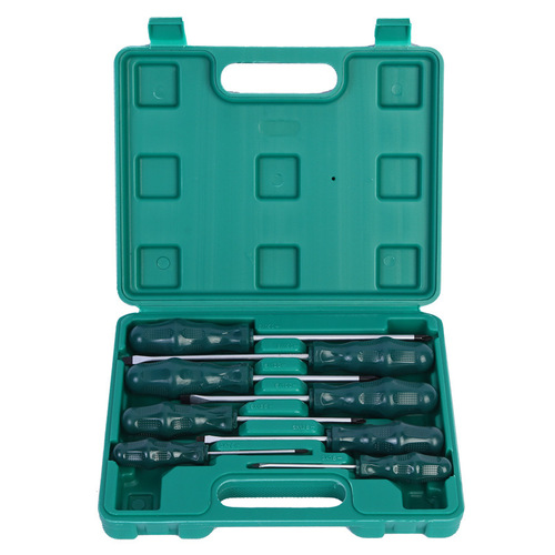 Manufacturer wholesale plastic box 8-piece set 28-piece screwdriver tool set Cross-blade screwdriver wholesale one piece drop shipping