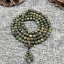 厂家直销檀木手串108颗男女款绿檀鸡翅木金丝檀佛珠文玩念珠手链