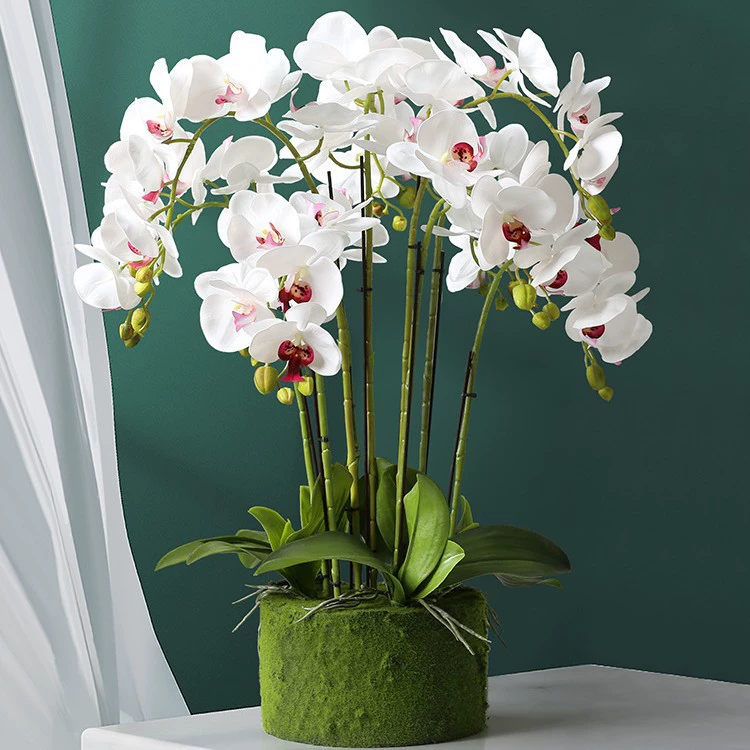 High-end realistic flowerpot, creative set, simple and elegant design