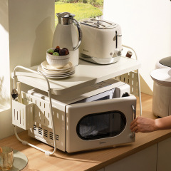 キッチン電子レンジ棚オーブン棚テーブル多機能家庭用炊飯器鍋器具電気収納スタンド