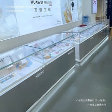 手机柜台展示柜新款柜台荣耀柜台陈列柜展示架玻璃柜展示柜手机台