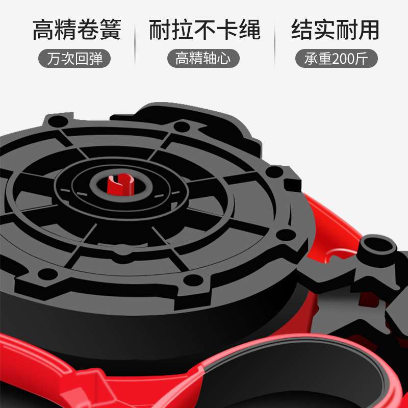 Amazon transfronteriza perro mascota cuerda de tracción retráctil automática perro caminando a prueba de explosión perforación cuerda de nylon gran actualización