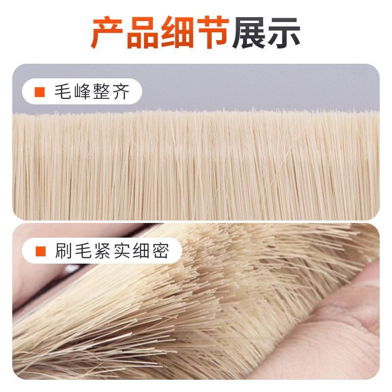 Cepillo de cepillo de pintura industrial, cepillo de polvo suave de rayon, cepillo de hilo hueco pequeño y duradero de grado industrial