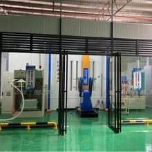 供應全方位高效自動噴粉線五金噴粉流水線定制靜電粉末塗裝生產線