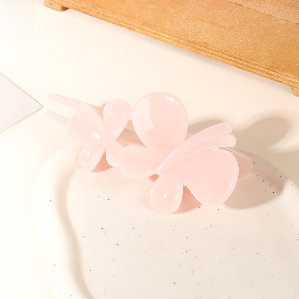 Qiyue matt värvi küljeklamber suur juuksenõel pesu näoklamber küljeklamber lihtne tukk juuksenõel pardilindiga peakate_voghion.com