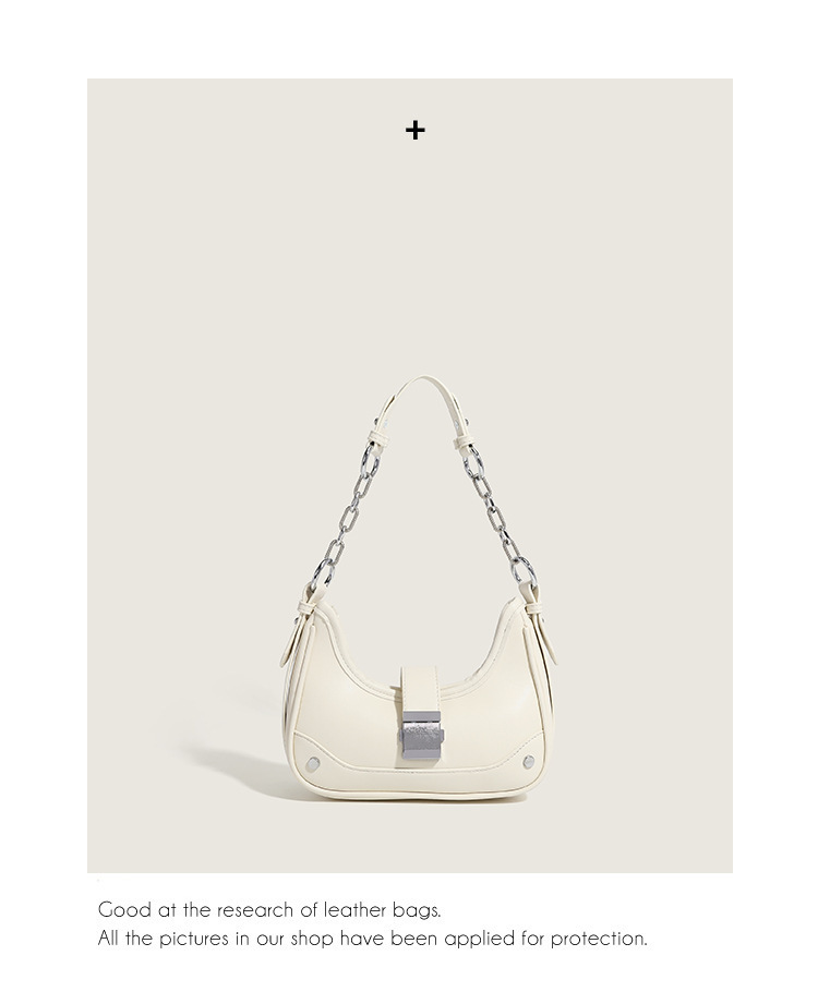 Shoulder Bag For Women Niche Design Handbag With Chain Texture_voghion.com