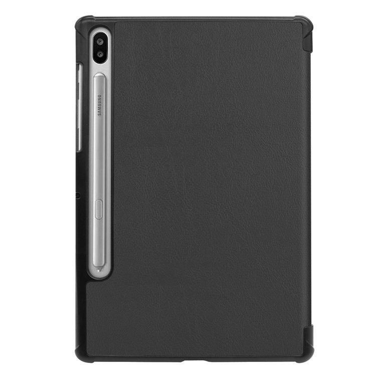 For Samsung Tab S6 tablet protective case 10.5 inch T860 tablet protective case tri-fold anti-fall leather case