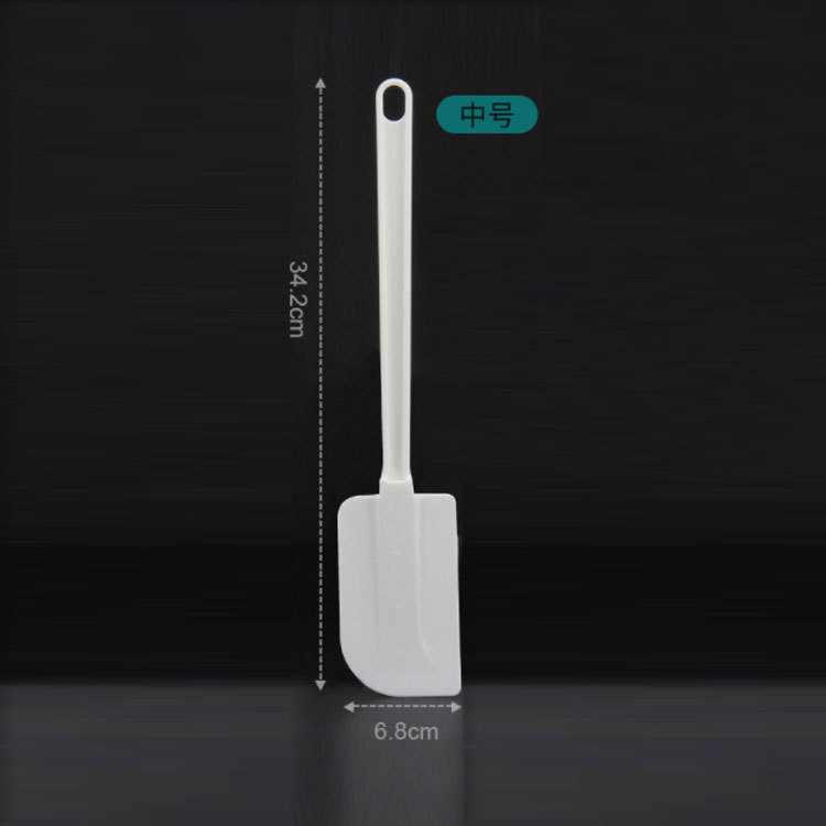 Raspador de mango PP de grado alimenticio horneado espátula de aceite resistente a altas temperaturas pastel de espátula pan plástico
