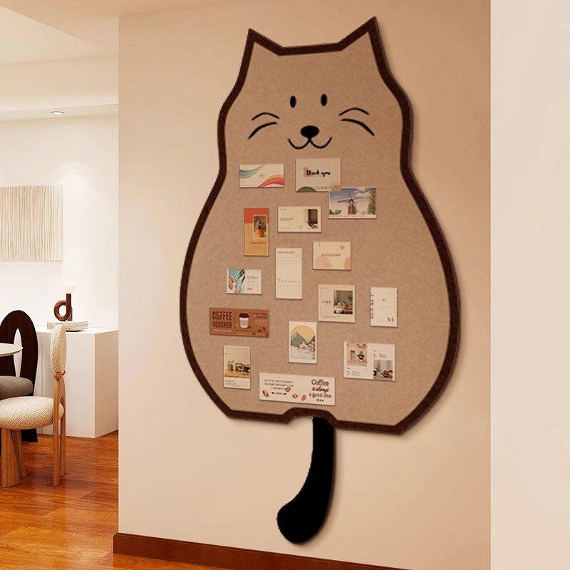 Felt Board Photo Display Wall Wool Felt Wall Stickers Wall Decoration Desk Background Board Photo Wall Polaroid Message Board