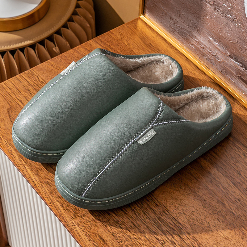 밀리터리 그린 [PU 레더 코튼 걸레]