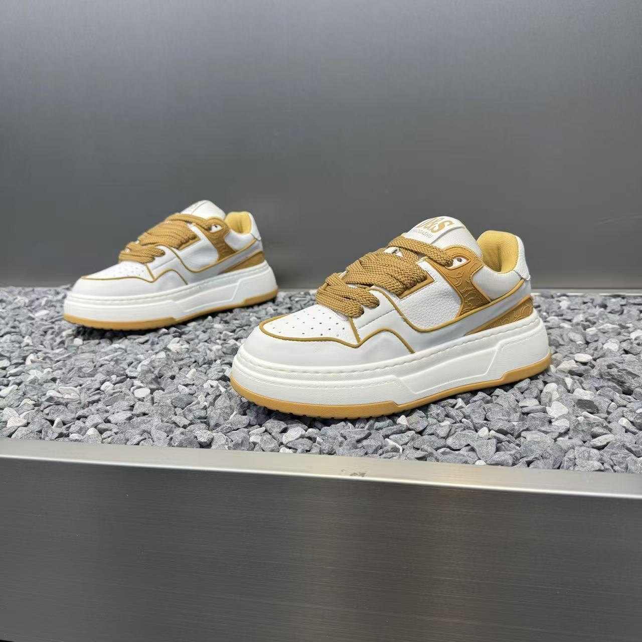 2025 Autumn New Comfortable FashiNew Trendy Thick-Soled Daily Color-Block Versatile Sports Casual Men's Shoes_vogvips.com