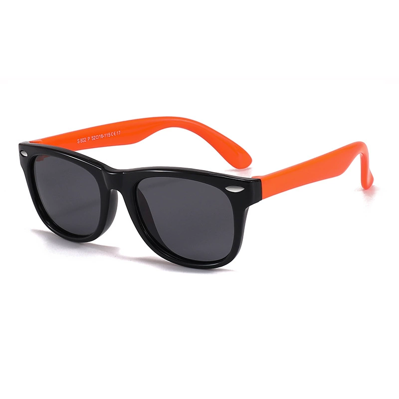Silicone Children's Sunglasses, UV Protection, TAC Polarized Lenses, Assorted Colors (Ages 2+)