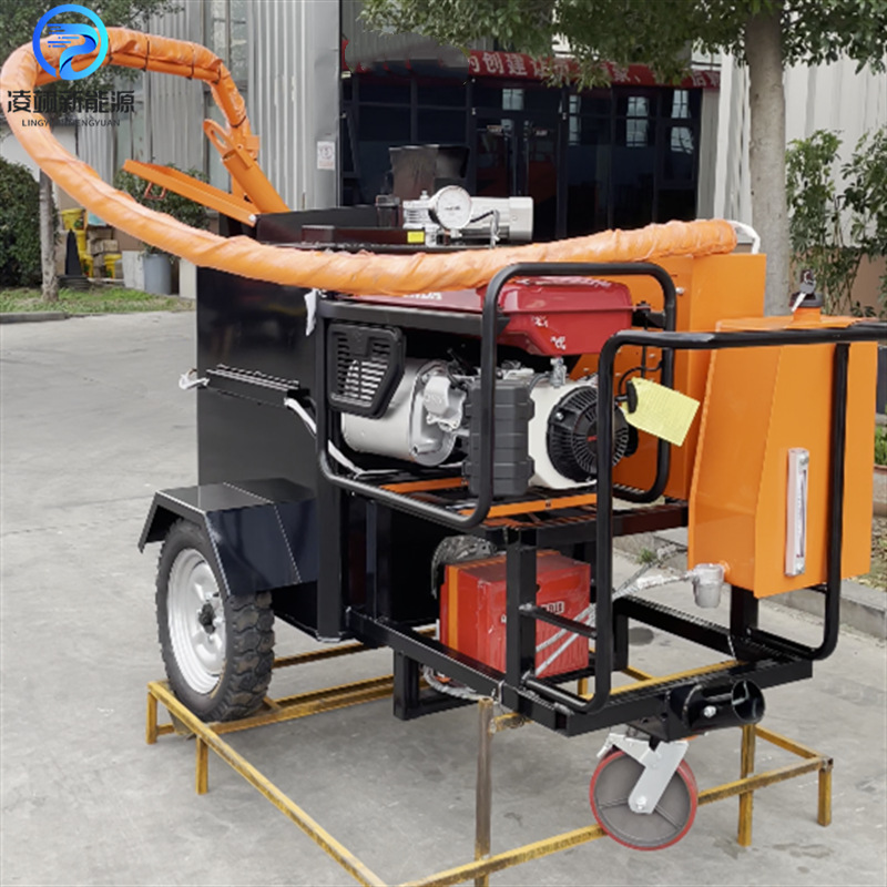 灌缝机沥青路面柏油路牵引式路面裂缝修补机混凝土填缝机