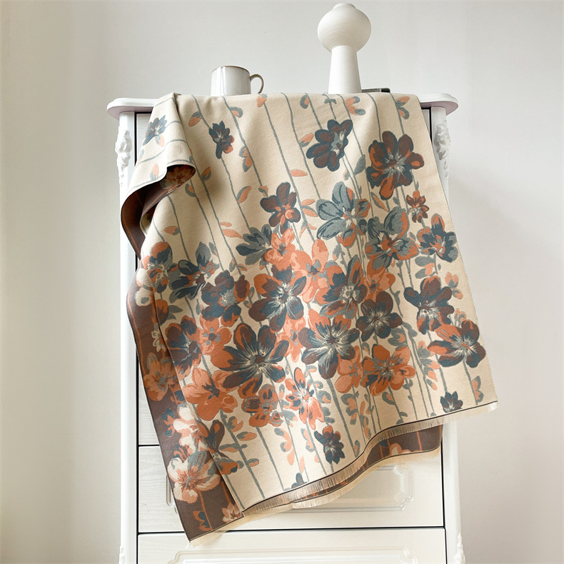 Légkondicionált szoba, nagy kendő, luxus kasmír bojt, meleg sál, női irodai pizsamatakaró, etnikai stílusú_voghion.com