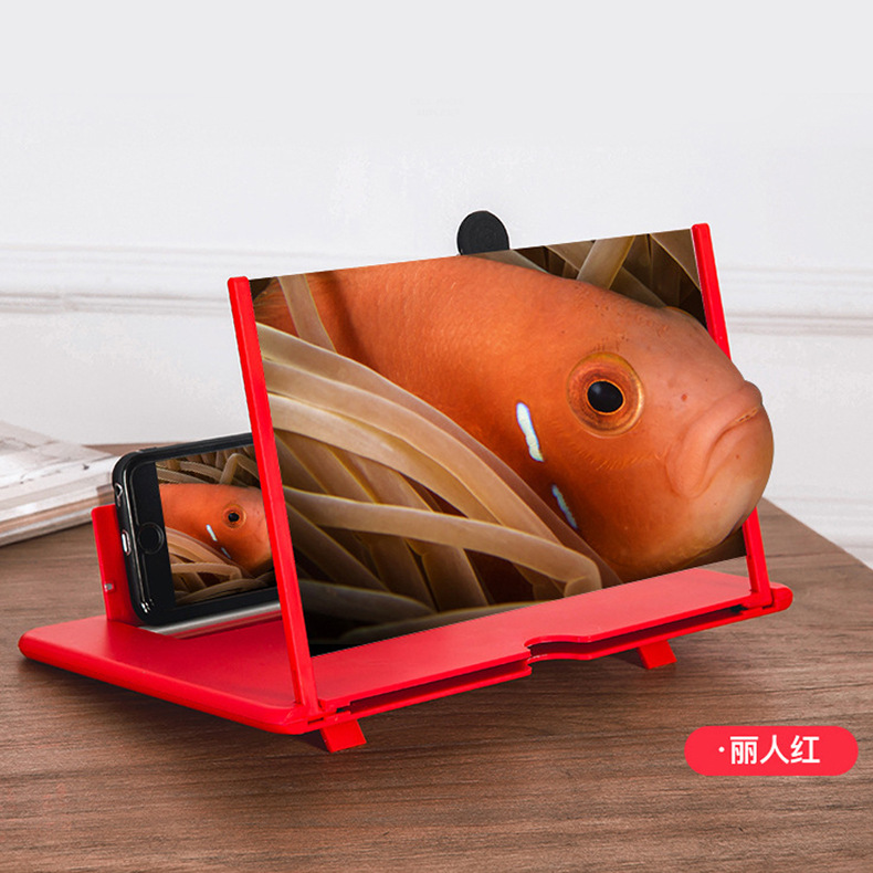 Amplificador de pantalla para móvil 10–18 pulgadas, anti luz azul, plegable, portátil