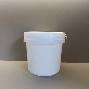 Factory supply 1 liter pe plastic bucket 1000ml plastic bucket with lid 1000ml explosive salt bucket wholesale in stock