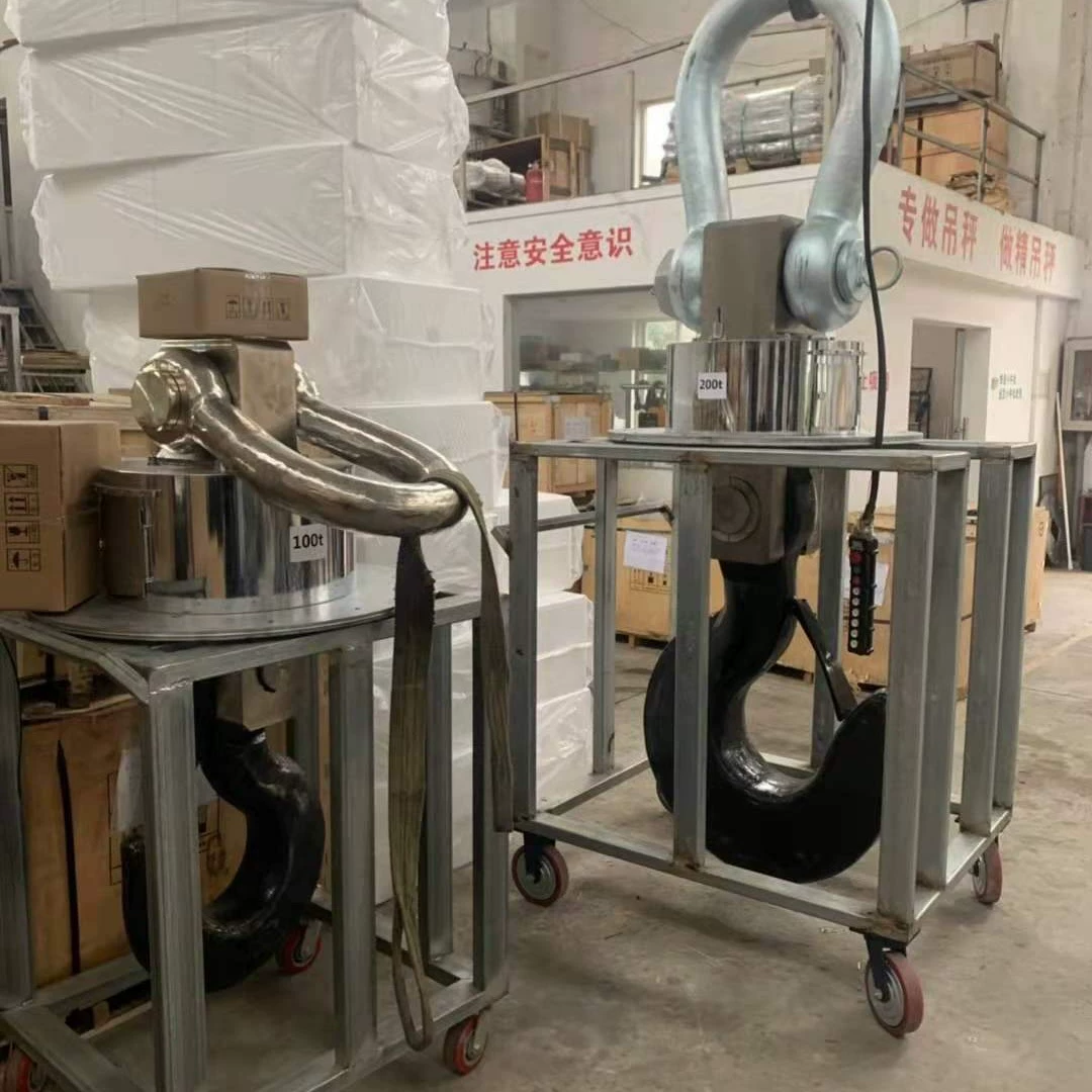 Стальной рулон весом 50 т, крановые весы, вращающиеся на 360 градусов, беспроводные электронные весы для рыболовных крючков, крановые весы с беспроводной передачей 100 т