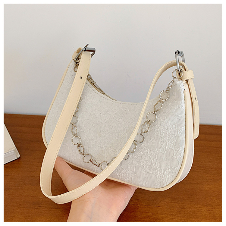 Women's Shoulder Bag Crescent Chain Underarm Bag For Women_voghion.com