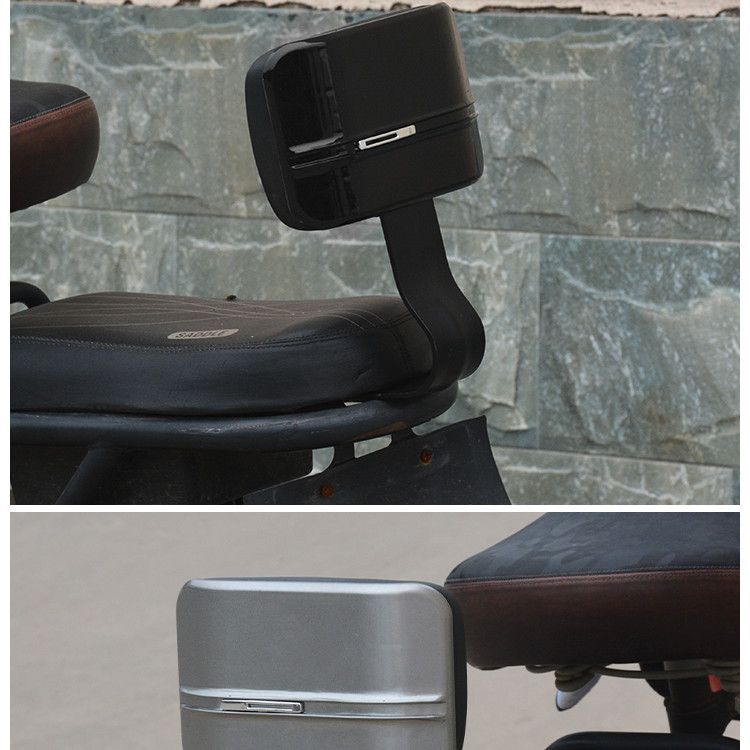 Electric Vehicle Modified Backrest, Suitable for Tailing, Yadea, Aima, Xinri Electric Scooters, Rear Seat Cushion Chair