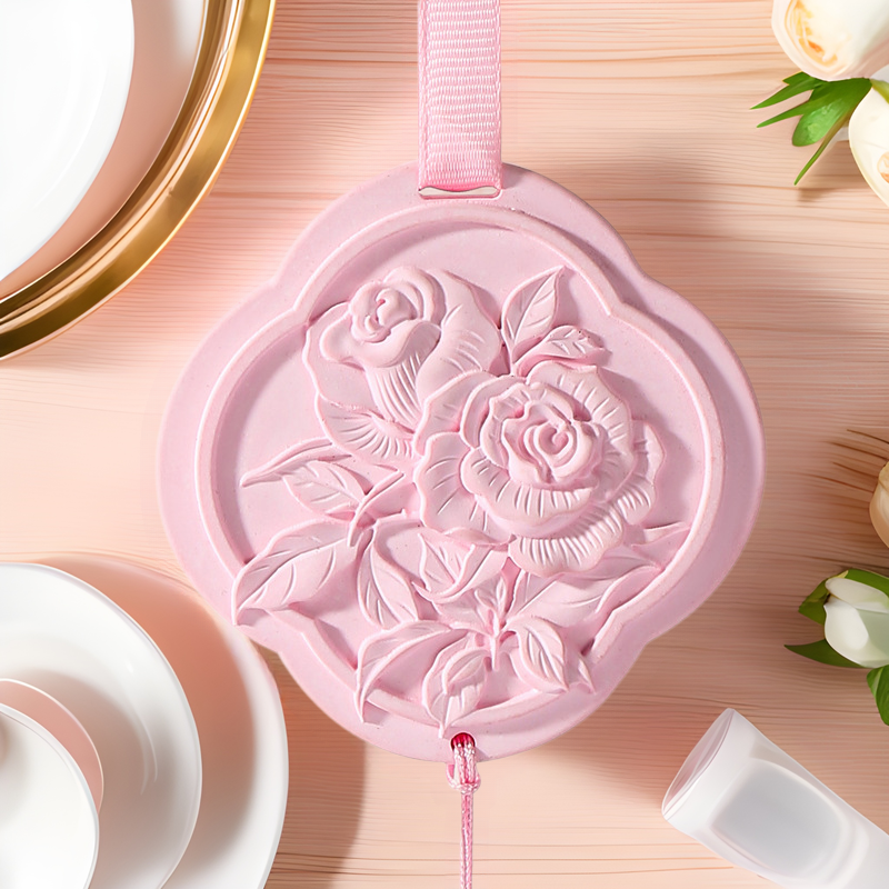 Dongyi Rose Diffuser Stone Home Car Fresh Air Aromatherapy Stone Gypsum Aromatherapy Flower Decoration Wardrobe