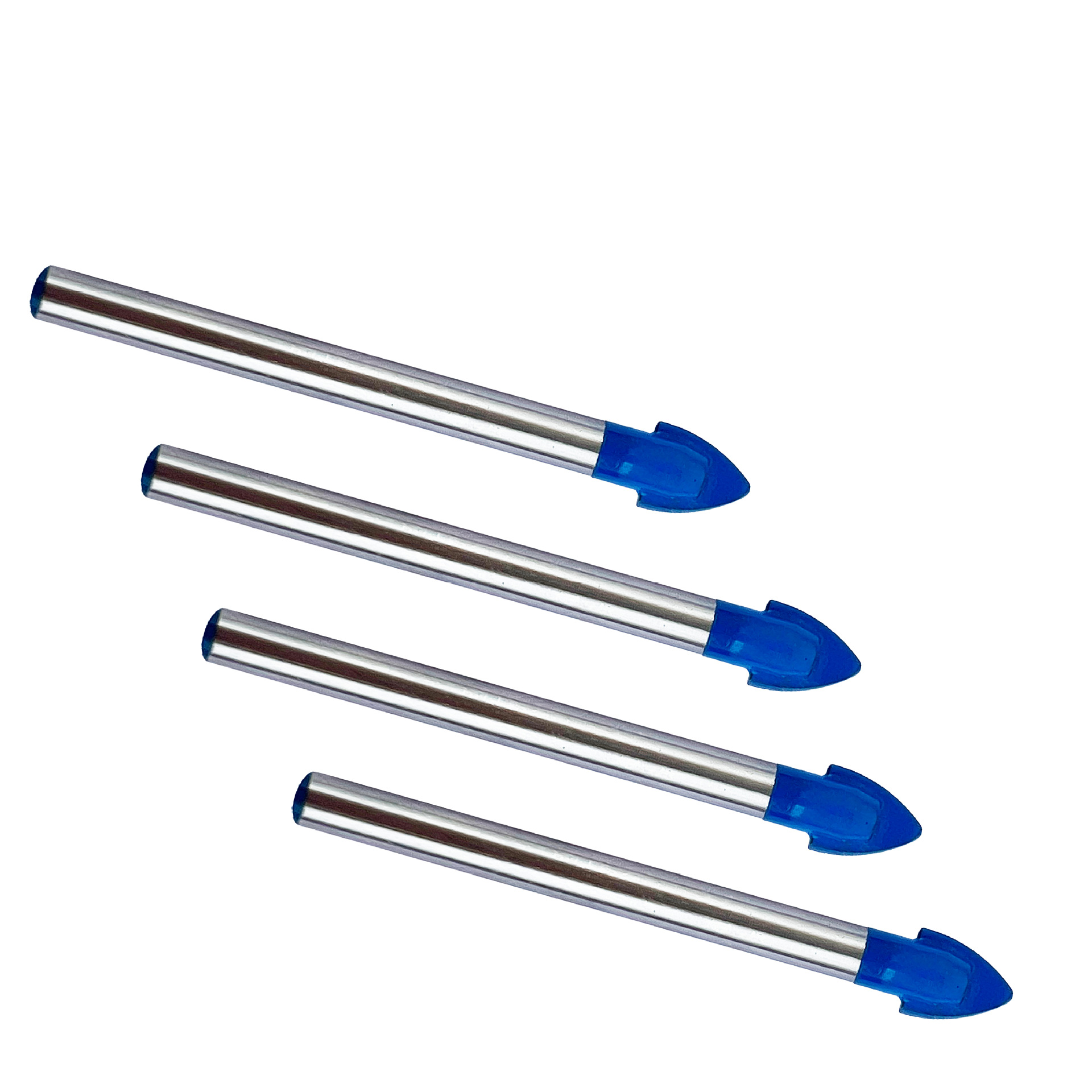 Broca plana multifuncional de metal para perforar agujeros en azulejos y cerámica, broca eléctrica de carburo