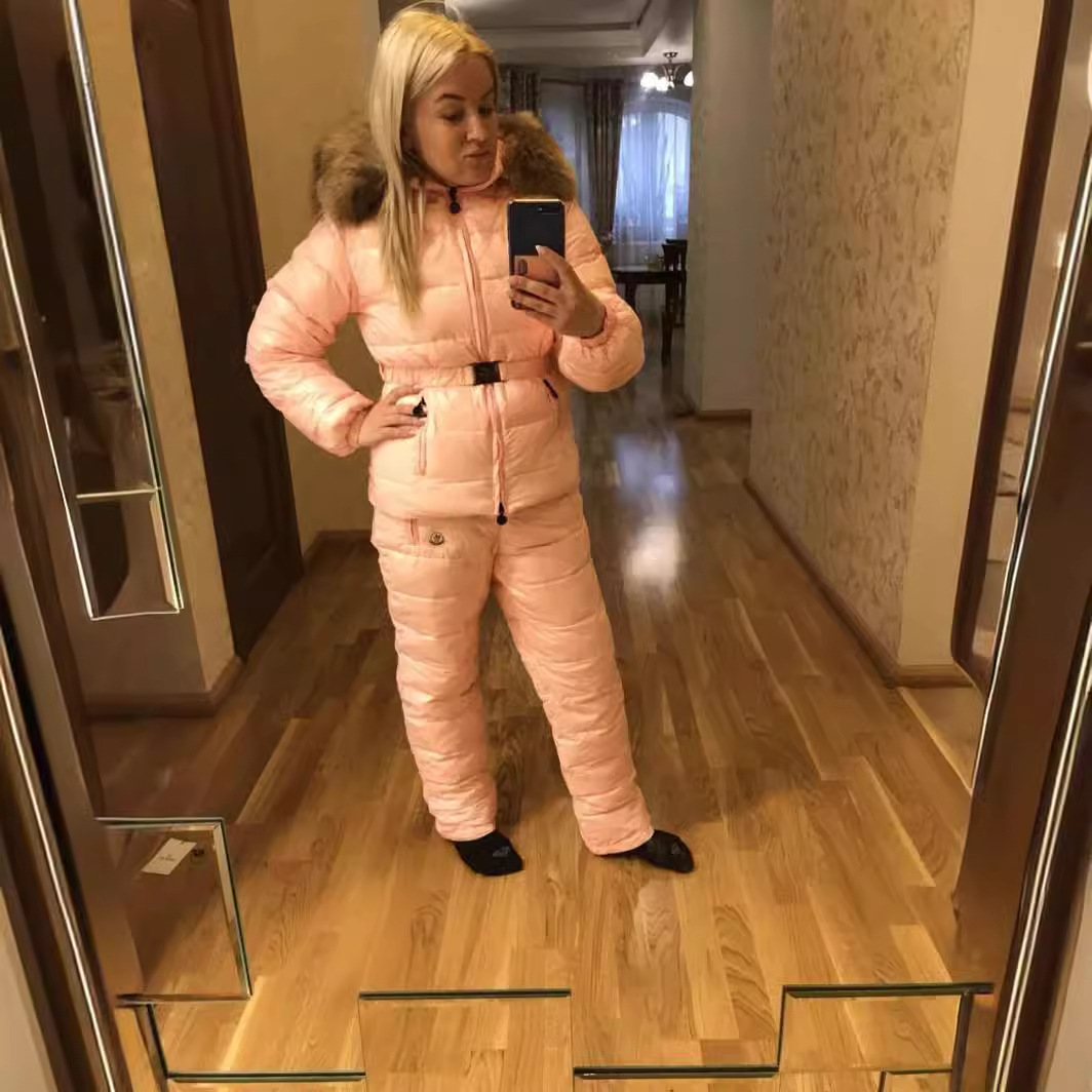 Roupas para bebês meninas, jaquetas femininas de alta qualidade, trajes de esqui quentes e grossos_voghion.com