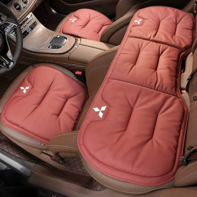 Jinyuan Yige Outlander Wingman Lancer, Waist support - type-c-front-and-rear-seat-cushions-three-piece-set-volcano-red-mitsubishi