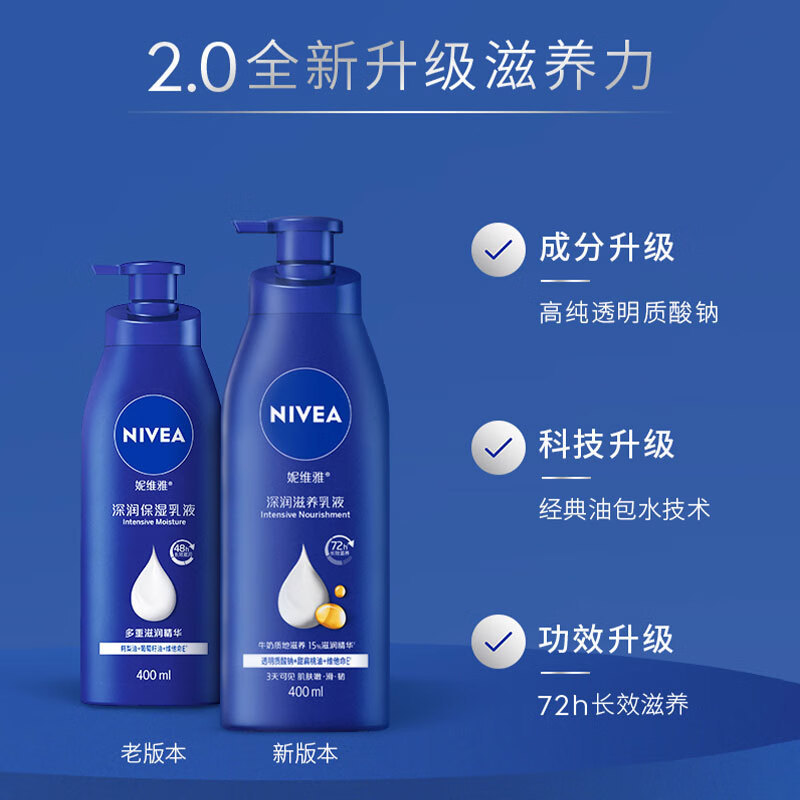 妮维雅身体乳深润保湿乳液保湿大蓝瓶温润透白乳液多功效选择严选|undefined