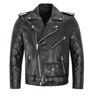 Asian size 2024 foreign trade Europe and the United States explosions European size motorcycle men's leather clothing spring and autumn men's coat PU leather jacket
