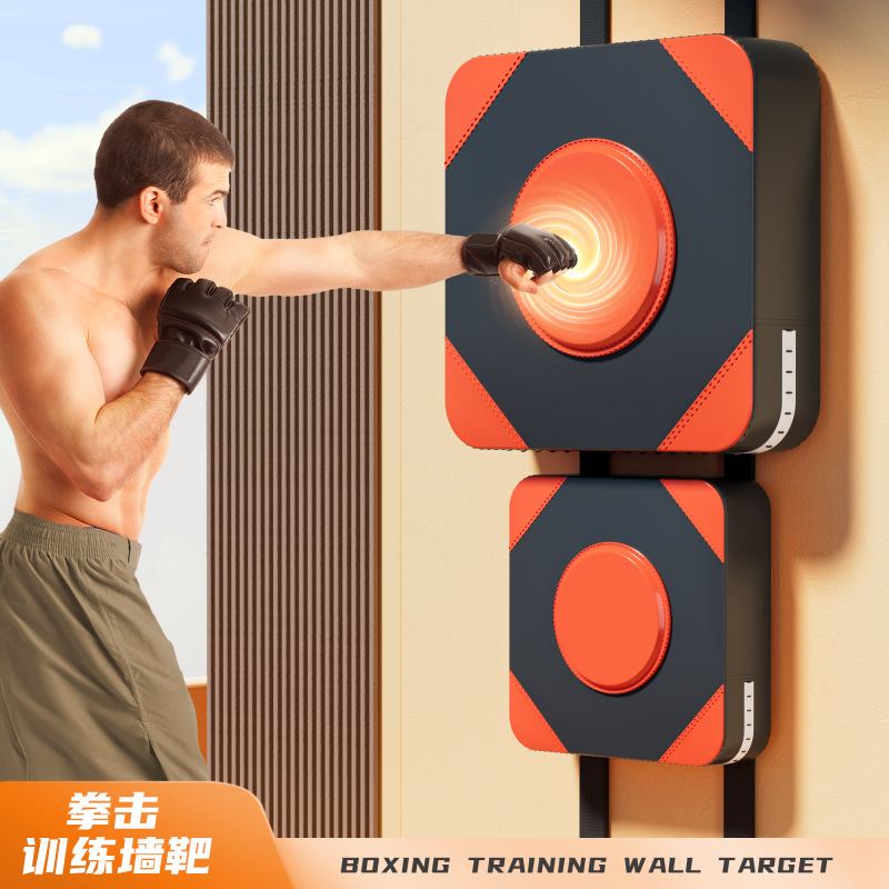 Objetivo de la pared de la aptitud en el hogar objetivo cuadrado Sanda objetivo del pie de boxeo saco de arena objetivo de la pierna objetivo de la pared de boxeo objetivo de la mano image 3