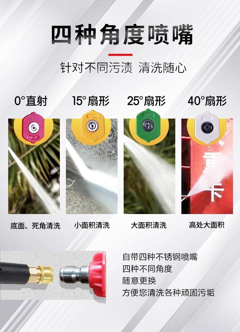 Diesel Gasoline High Pressure Car Washer