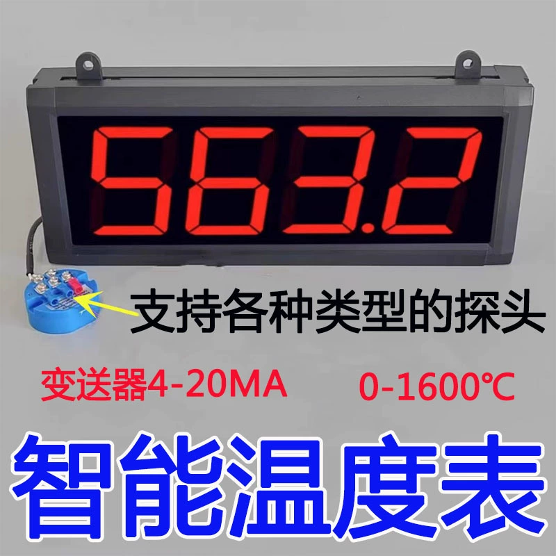 PT100 большой экран цифровой термометр Высокая точность температуры дисплей k-type термометр промышленный термометр
