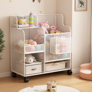 Children's Baby Toy Storage Rack Floor-Standing Removable Household Storage Rack Toy Rack Simple Classification and Organization Storage