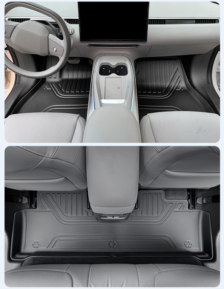Suitable For Xiaopeng MONA M03 24 Car Floor Mats Dirt-Resistant TPE Floor Mats Special Car Mats Trunk Mats