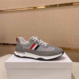 邦家尼欧洲站男鞋板鞋潮牌英伦飞织发型师厚底单鞋老爹鞋运动早秋