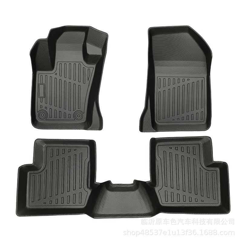 Europa para Fiat 500 X 2014 - 2024 combustible 3D todo el tiempo TPE cojín de pie de automóvil