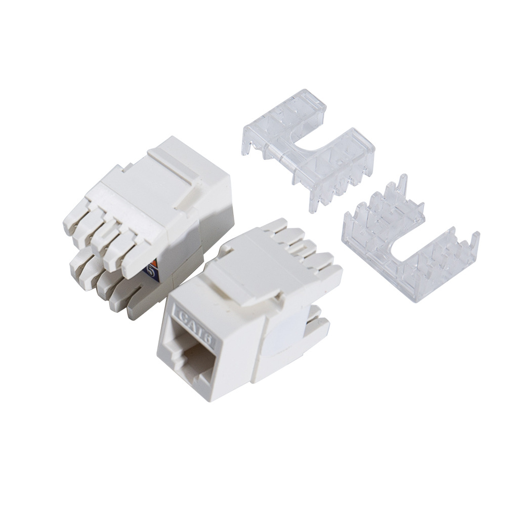 六类非屏蔽180度模块