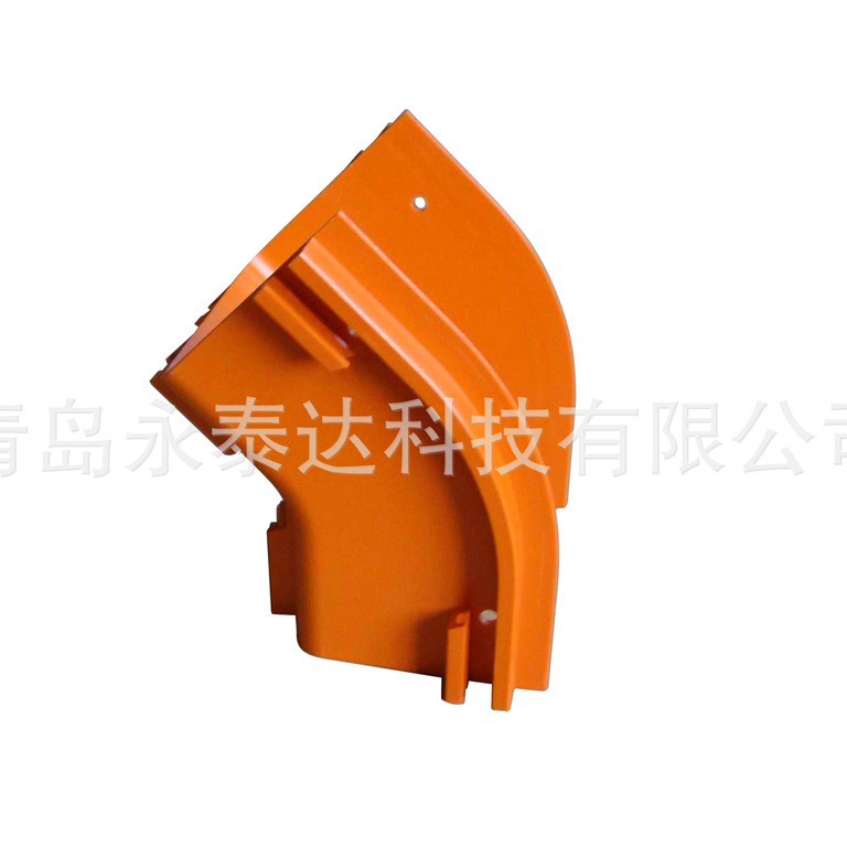 供应光纤槽上垂45°弯通|尾纤槽|采用阻燃塑料-价格低质量优