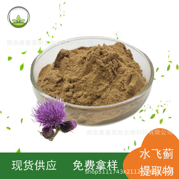 厂家供应 水溶性水飞蓟素40% 水飞蓟提取物 UV检测 水飞蓟粉批发