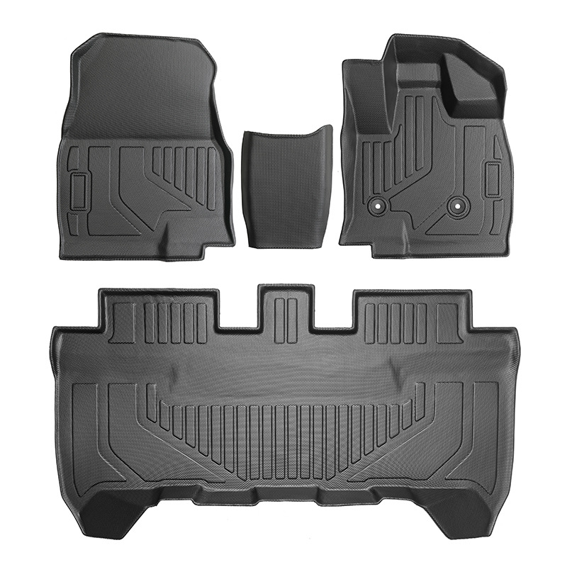 Adecuado para Delica Mini 2023 3D todo el tiempo TPE cojín de pie para automóviles cojín del maletero