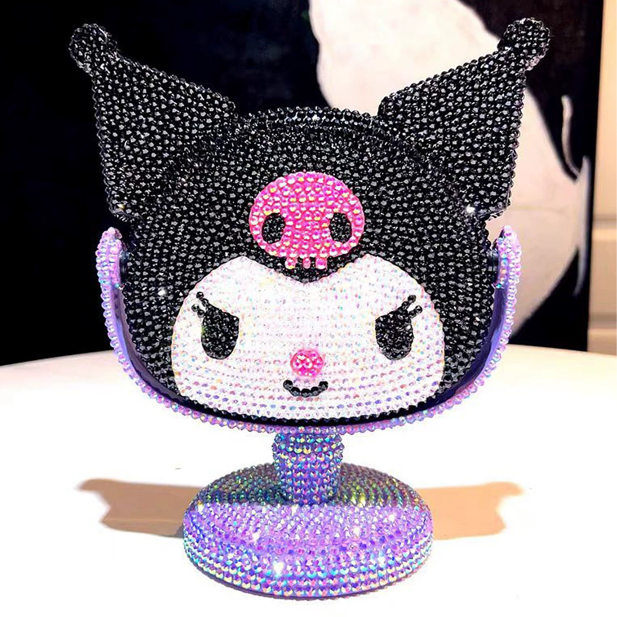 (Cross-border trading), sanrio, Hello Kitty, hello kitty, handheld mirror, cat, DIY