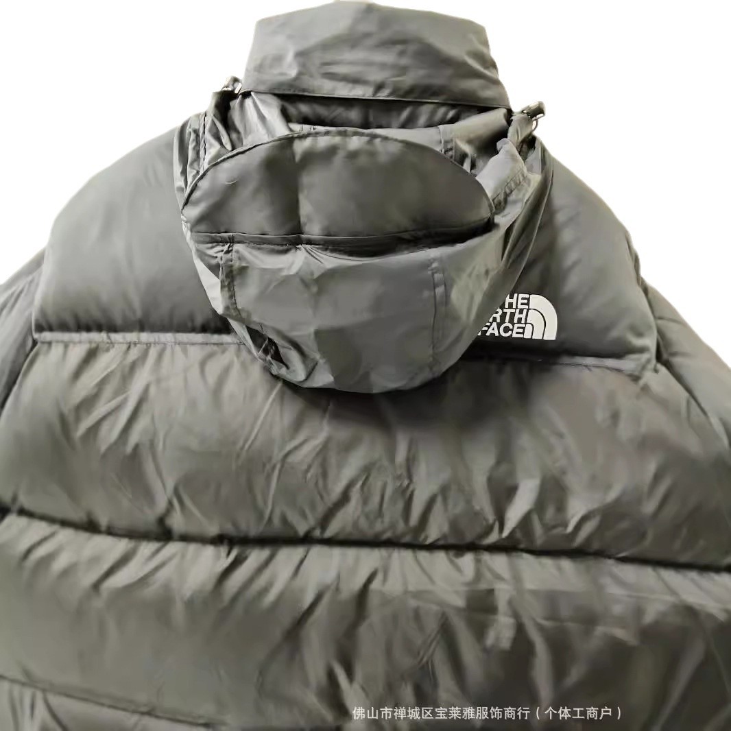 América del Norte de alta versión de 1996 cuadrilátero encapuchado de algodón grueso moda moda caliente chaqueta suelta de hombre