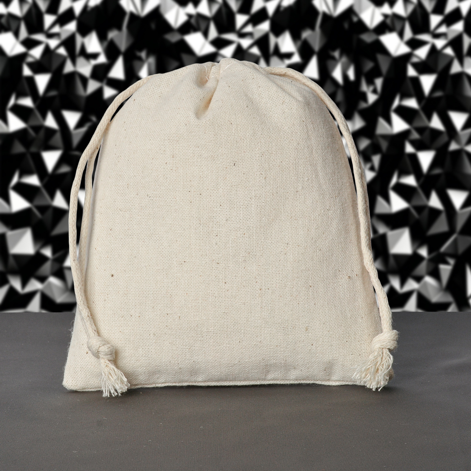 Fábrica en stock bolsas de algodón accesorios bolsas de almacenamiento de granos transpirables bolsas de algodón de cuerda de dibujo de color real image 9