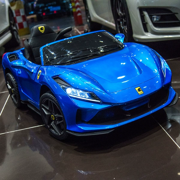 Baked paint blue+leather seat+remote control+swing+Bluetooth