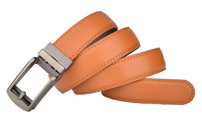 Импортную внешнюю торговлю Wholesale CLICK BELT Псевдо-Булавка 3.0 Автоматический дисплей Два уровня Cowpy кожаный ремень