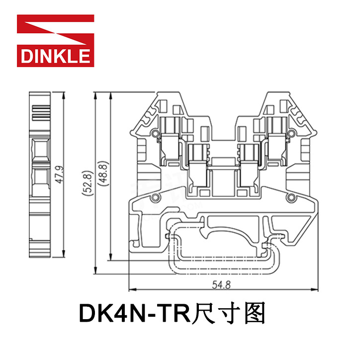 ��� DK4N-TR ��˿ʽ����ֱͨ ���߶��� �������� 800V,32A,��ɫ