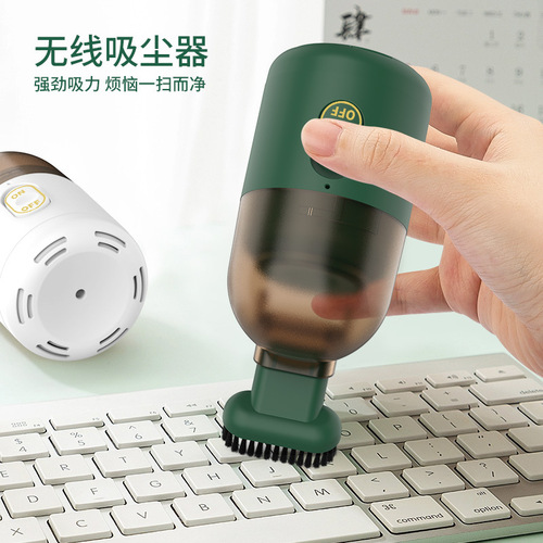 Desktop vacuum cleaner, home office keyboard, handheld wireless mini car charger vacuum cleaner, wholesale Haobao